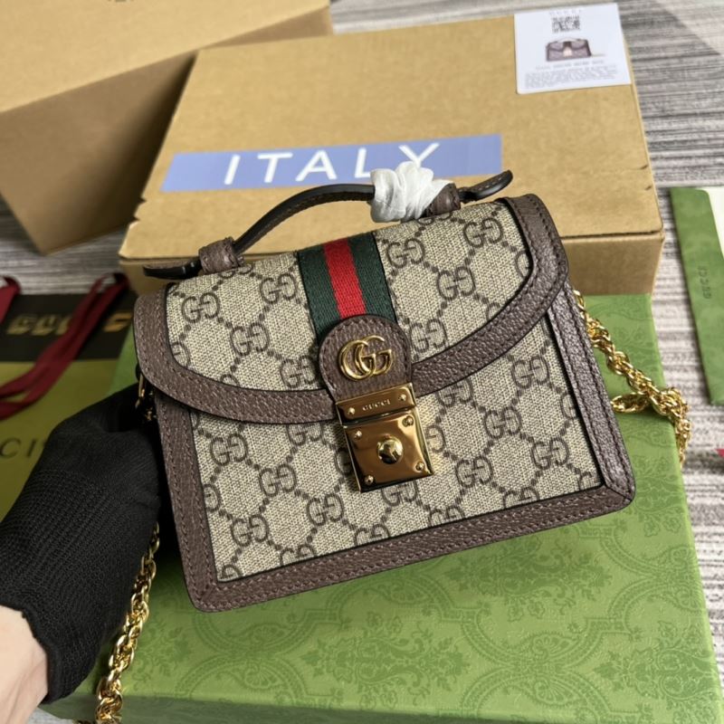 Gvc*1 padlock shoulder bags